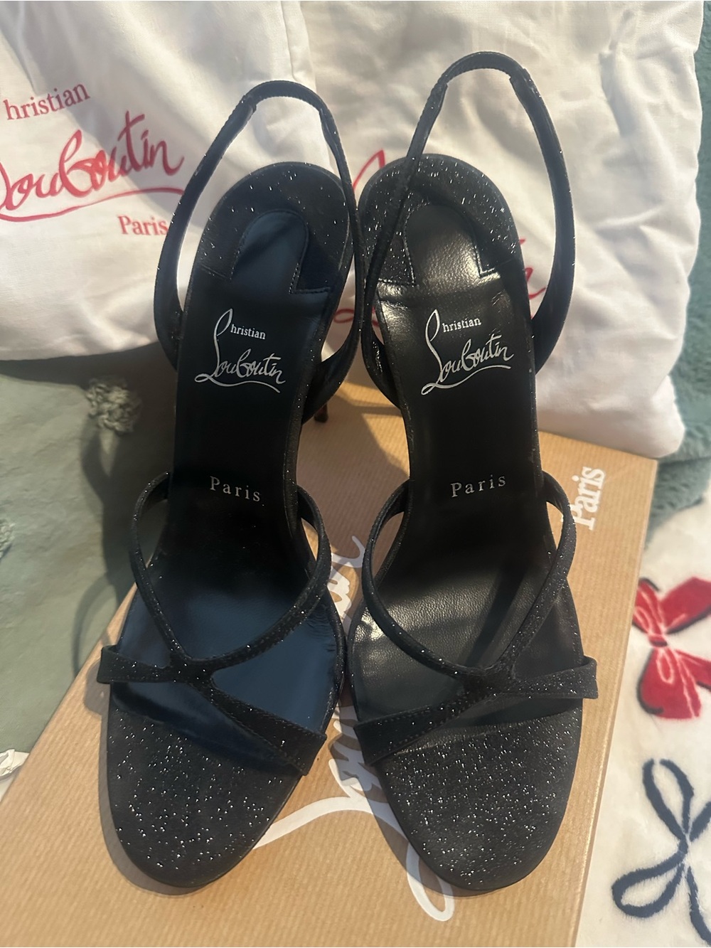 Christian Louboutin Emilie Slingback Heels Size 39 - Picture 1 of 12